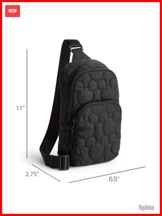 Featherweight Recycled Nylon Sling Backpack Crossbody Water Resistant Travel main image 6